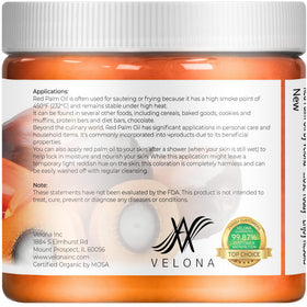 velona label detail showing USDA organic and cold-pressed callouts for trust