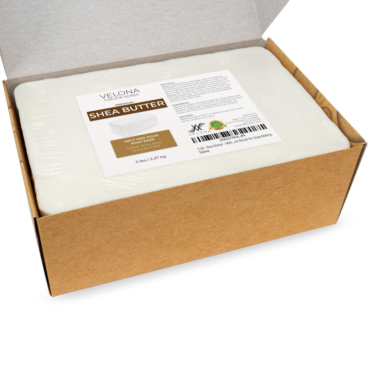velona scale and measurements with 5 lb block showing quantity and value