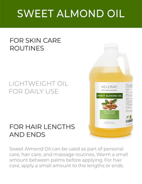 velona pour closeup of oil texture demonstrating smooth absorption benefit