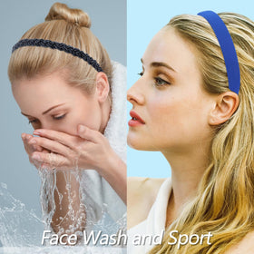 VELSCRUN on short hair demonstrating non-slip hold and neat styling