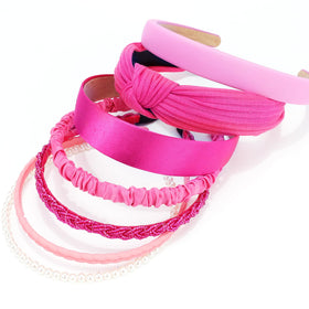 VELSCRUN knotted headband close-up highlighting soft fabric and comfortable twist detail