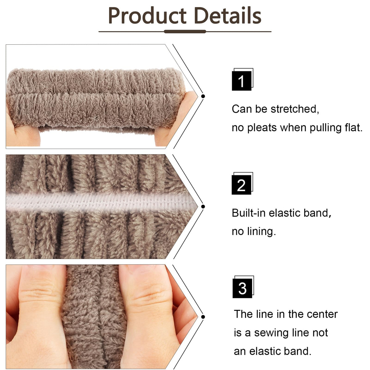 VELSCRUN stitching and label close-up highlighting durable construction