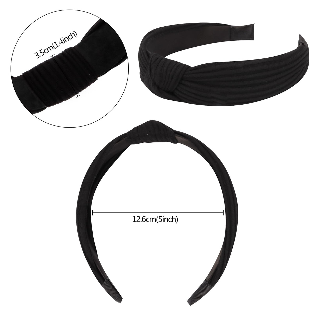 VELSCRUN headband used during skincare routine keeps hair away
