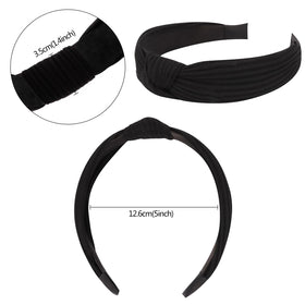 VELSCRUN headband used during skincare routine keeps hair away