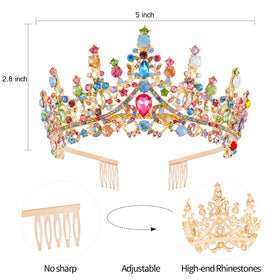 VELSCRUN model wearing crown at party demonstrating festive wearable style