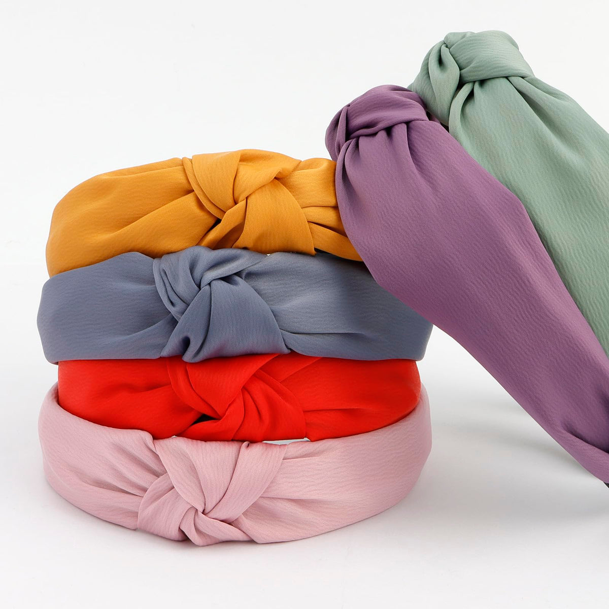 VELSCRUN headband on model front view giving polished look and comfortable fit