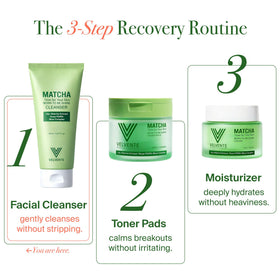 VELVENTE before-and-after skin texture comparison showing visible smoothing