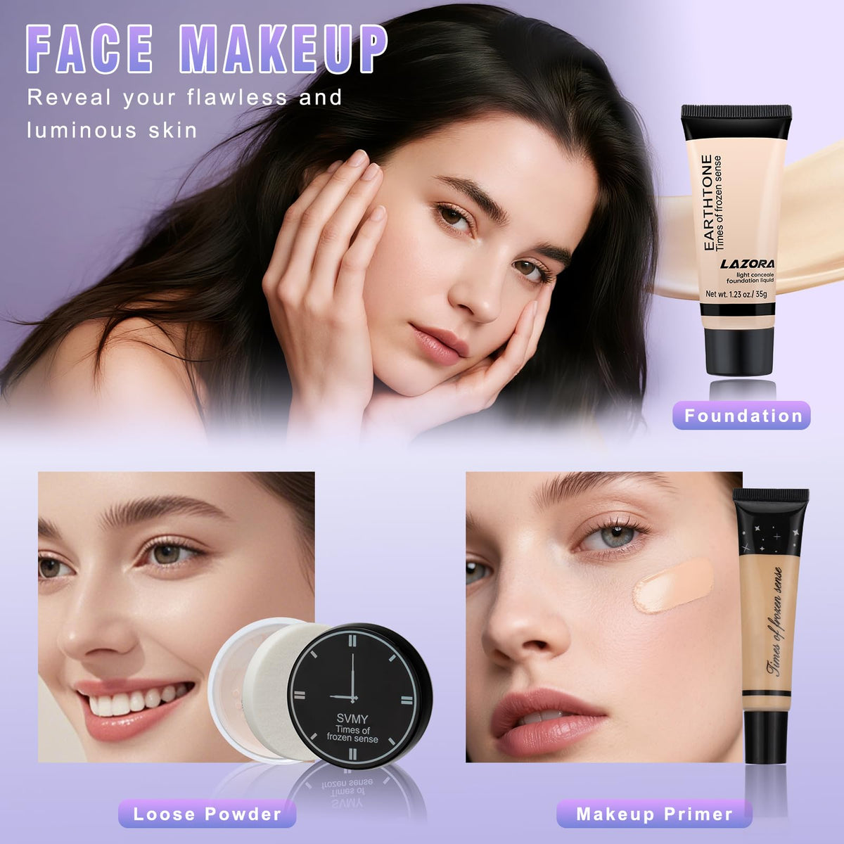 venshun lip gloss and liner closeup offering buildable, glossy finish