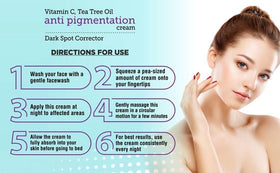 VENSIA before and after illustration showing improved even skin benefit