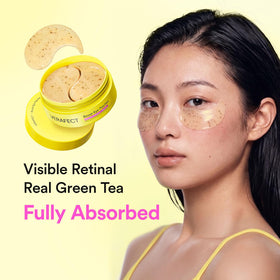 VERAFECT close-up hydrogel texture showing serum-to-gel absorption