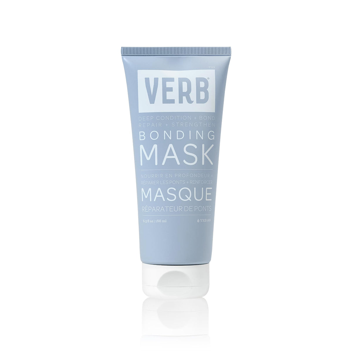 VERB Bonding Mask front jar showing product design and easy identification benefit