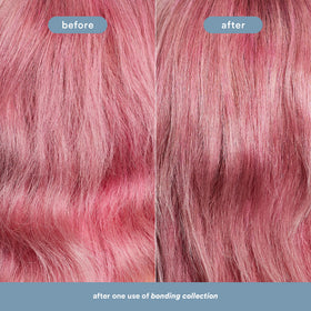 VERB Bonding Mask being applied to mid-lengths to demonstrate smoothing and manageability
