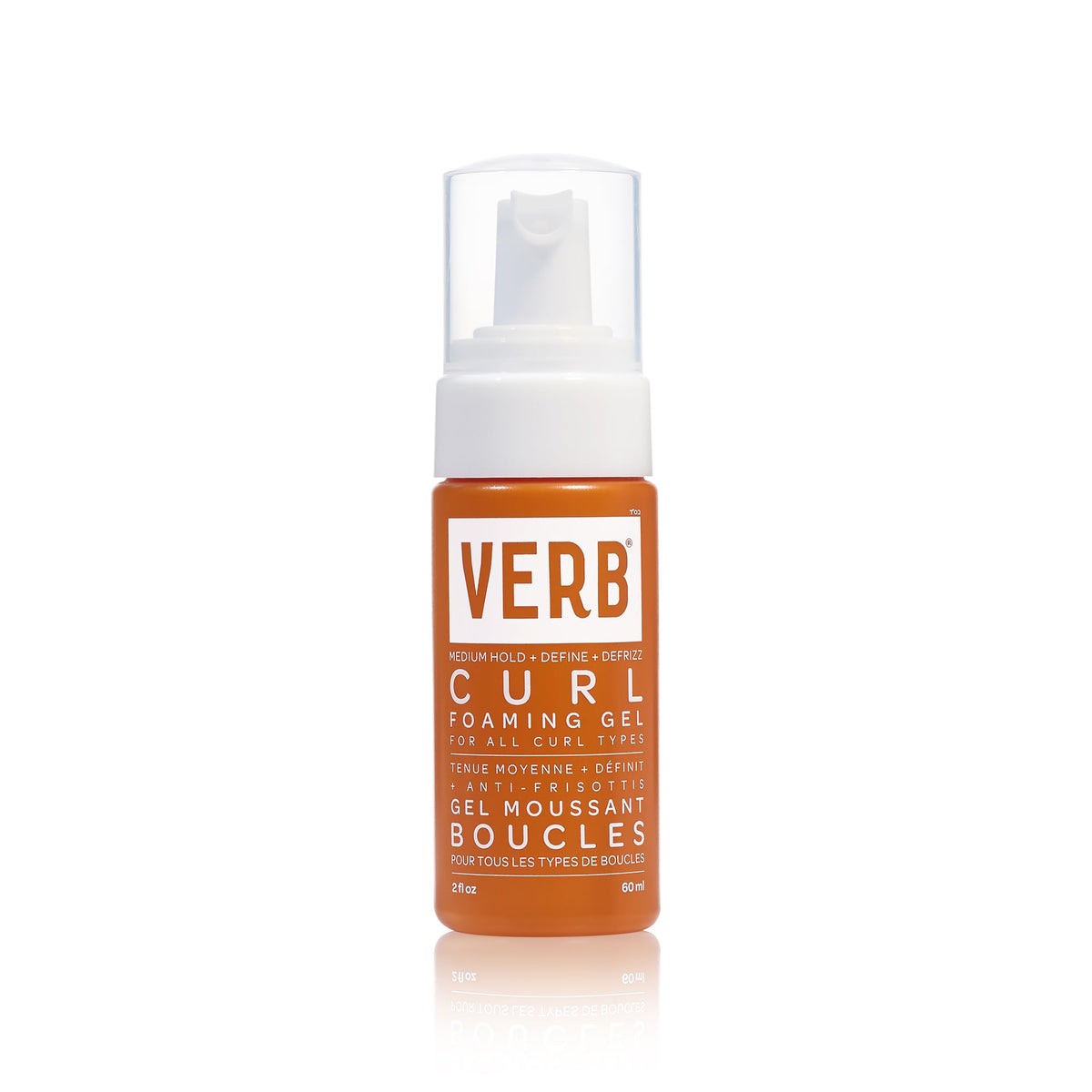 VERB front bottle view showing compact travel-friendly gel