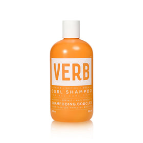 VERB bottle front view showing clean label and curl benefits
