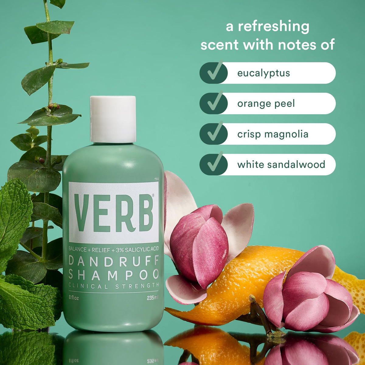 VERB creamy lather texture close-up demonstrating gentle cleansing