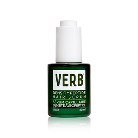 VERB Density Peptide Serum front packaging showing bottle and dropper for clear identification and trust
