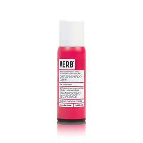 VERB front packaging showing dark dry shampoo and benefits