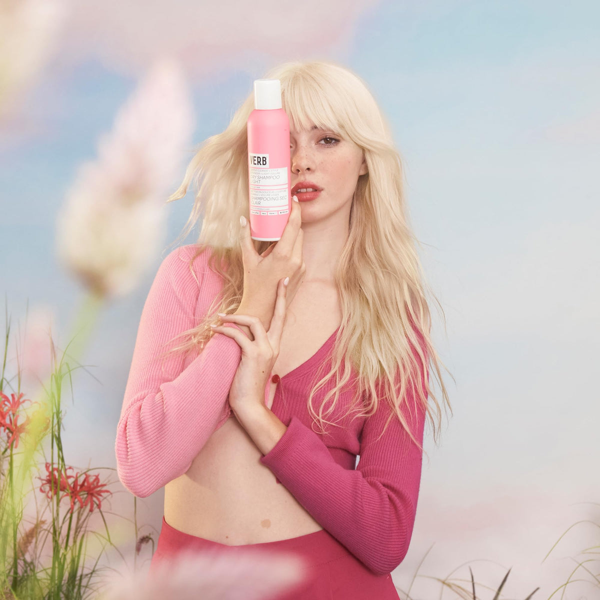 VERB dry shampoo light in use root refresh demonstration for instant volume