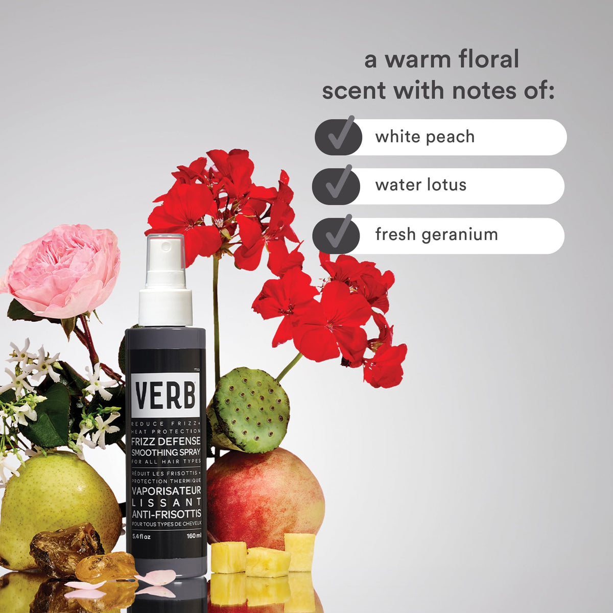 VERB label highlighting seaweed extract and strengthening complex