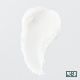 VERB Ghost Air Dry Whip being applied to damp hair demonstrating frizz-control and definition