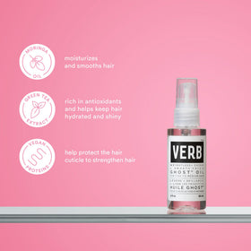 VERB Ghost conditioner cream texture demonstrating detangling benefit