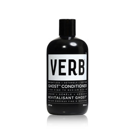 VERB Ghost conditioner front packaging showing bottle and label, highlights lightweight benefit