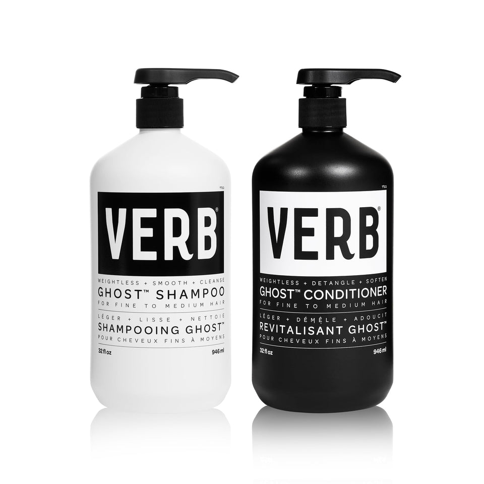 VERB Ghost duo front packaging showing both bottles and size benefits