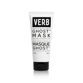 VERB Ghost jar front view showing label and lightweight treatment benefits
