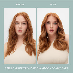 VERB Ghost shampoo pump close-up highlighting easy dispensing and control