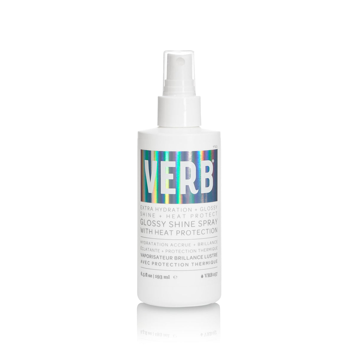 VERB front packaging showing bottle and label, highlights product clarity and benefits