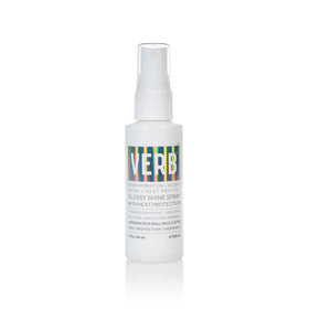 VERB front packaging showing compact 2 fl oz bottle with glossy finish benefit