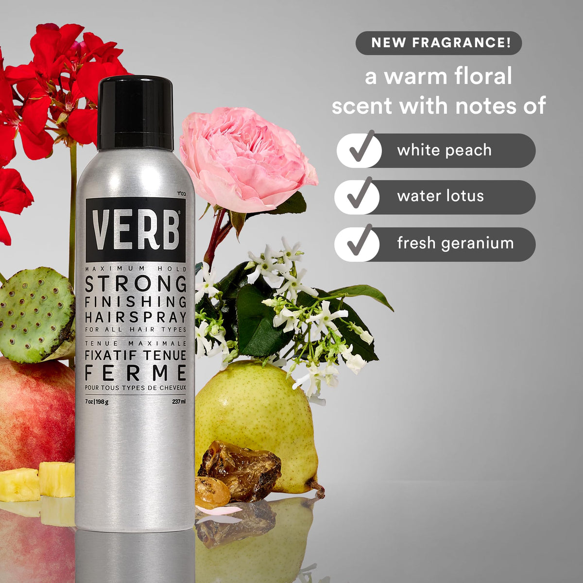 VERB close texture detail showing flake-free finish benefit