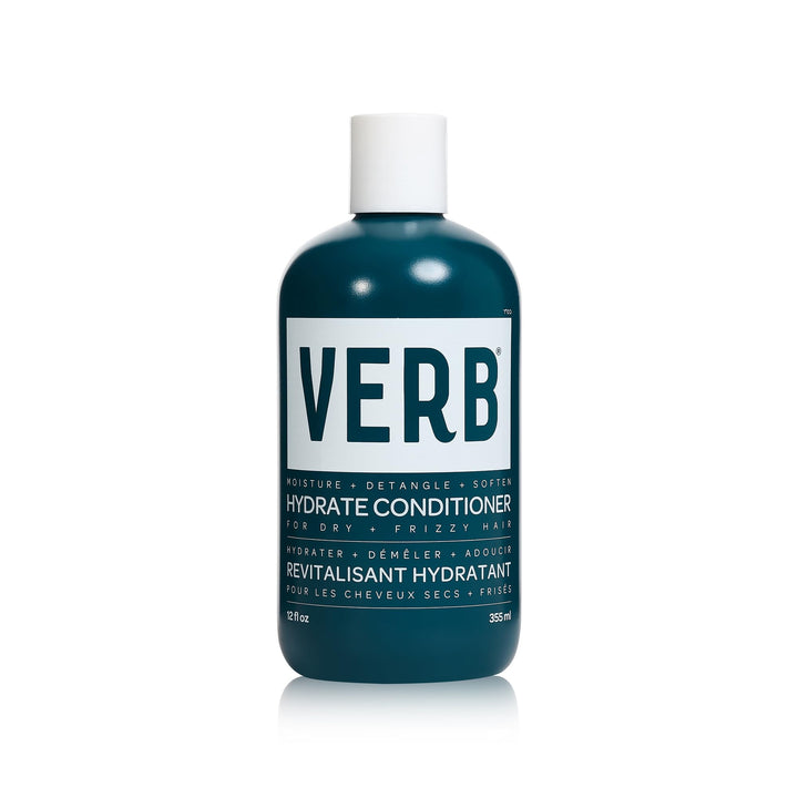 VERB front bottle showing hydrate conditioner for quick identification and benefit