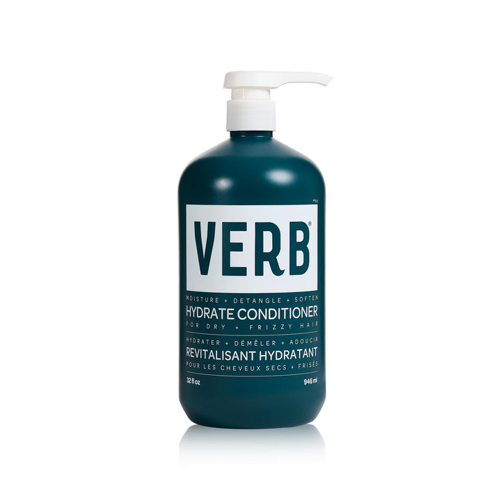 VERB bottle front view showing hydrating conditioner benefits