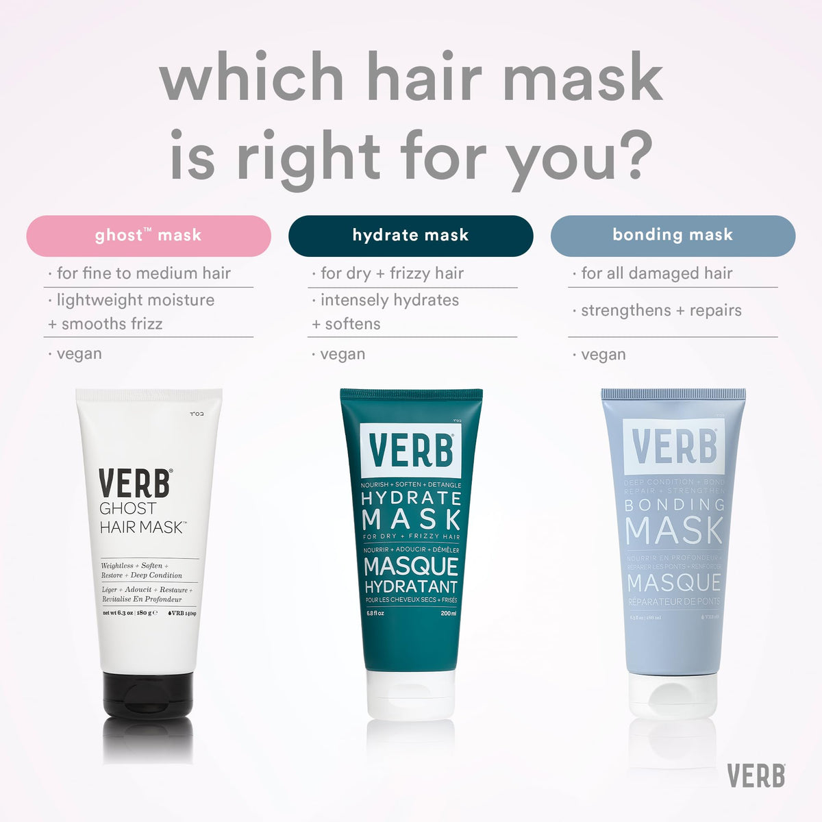 VERB Hydrate Mask on bathroom shelf in lifestyle scene suggesting daily haircare luxury