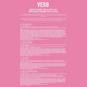 VERB styled hair lifestyle image showing sleek shiny results benefit