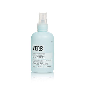 VERB front packaging of sea spray showing bottle and size for easy identification