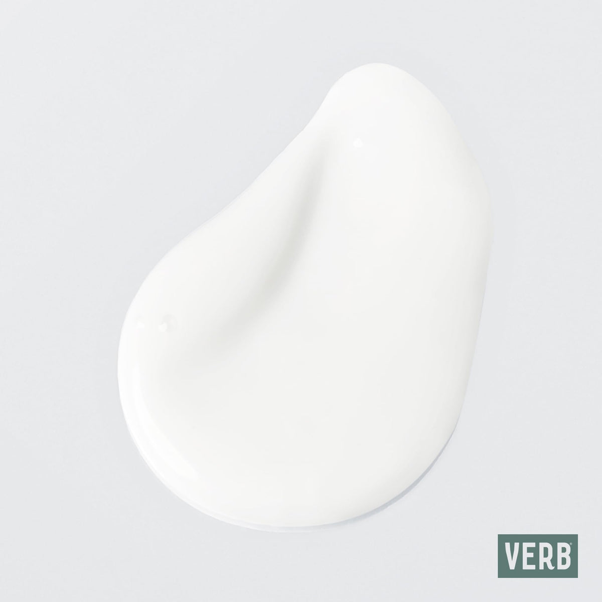 VERB shampoo lather on hands demonstrating gentle cleansing and foam clarity