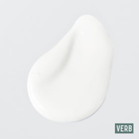 VERB shampoo lather on hands demonstrating gentle cleansing and foam clarity