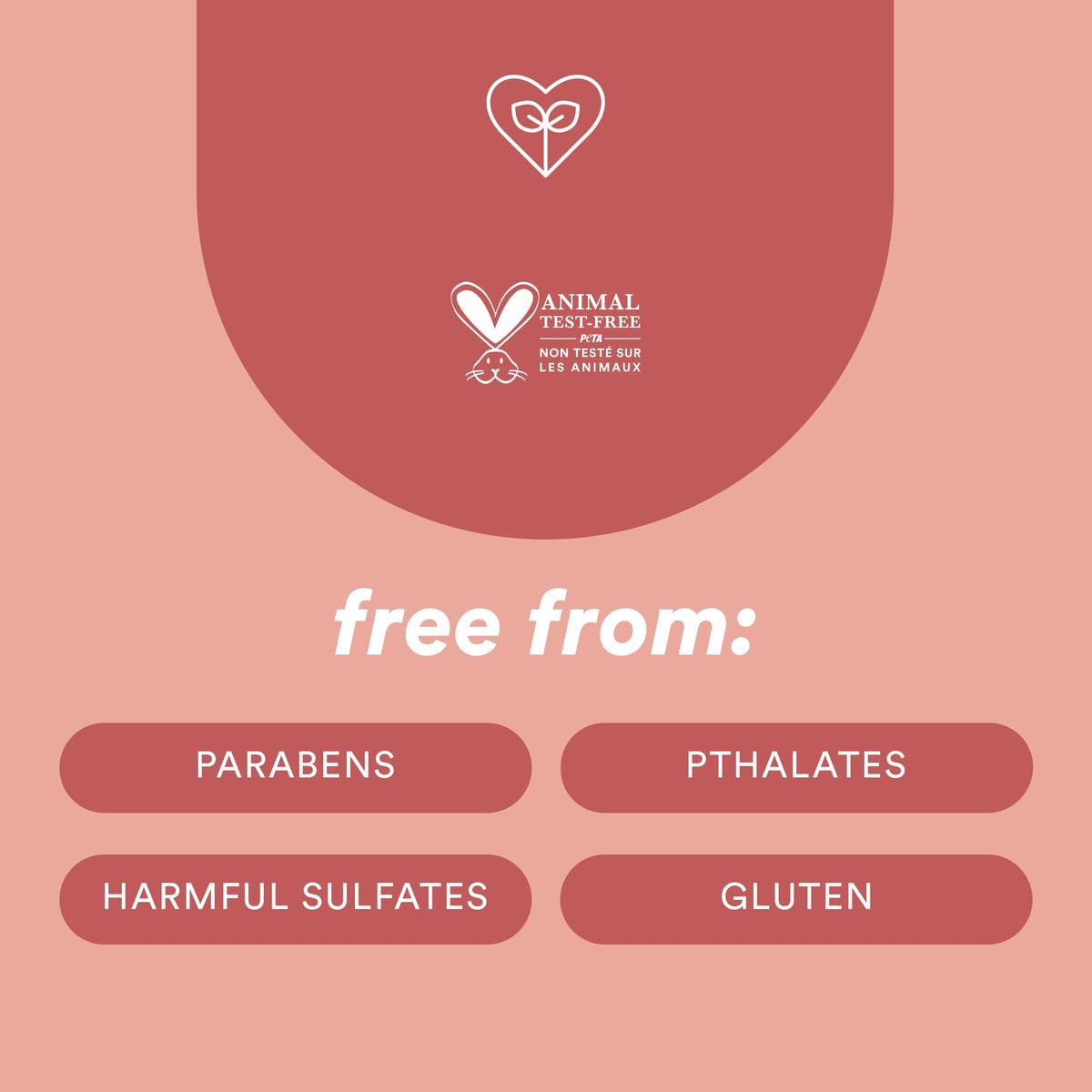 VERB hibiscus and amaranth visuals signaling plant-powered volume benefit