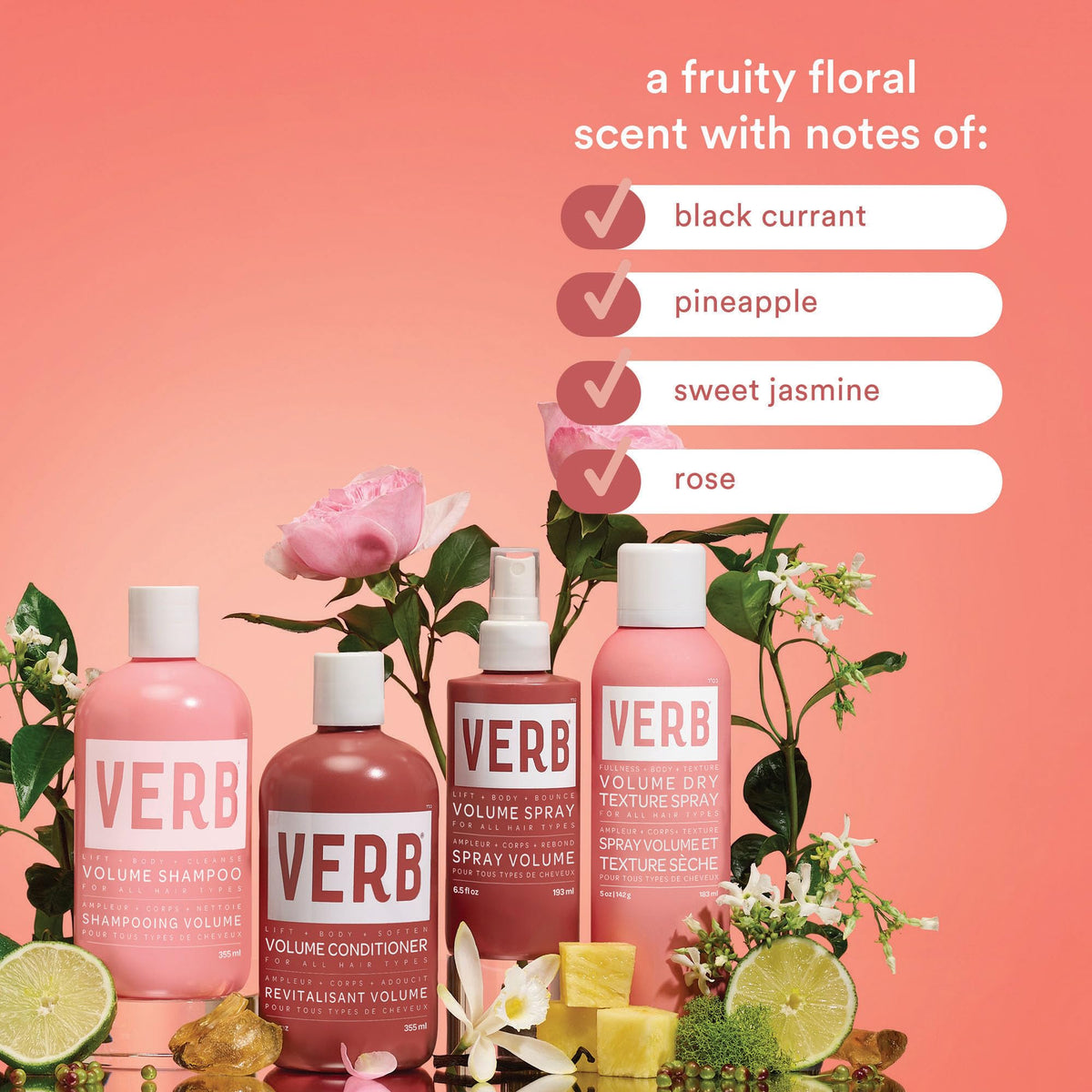 VERB shampoo lather close-up demonstrating lightweight foam