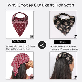 Vercret clip detail securing scarf, adds non-slip reliable hold