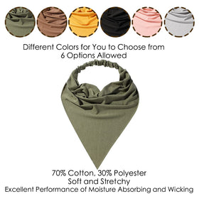 Vercret color array flatlay displays six solid colors for versatility