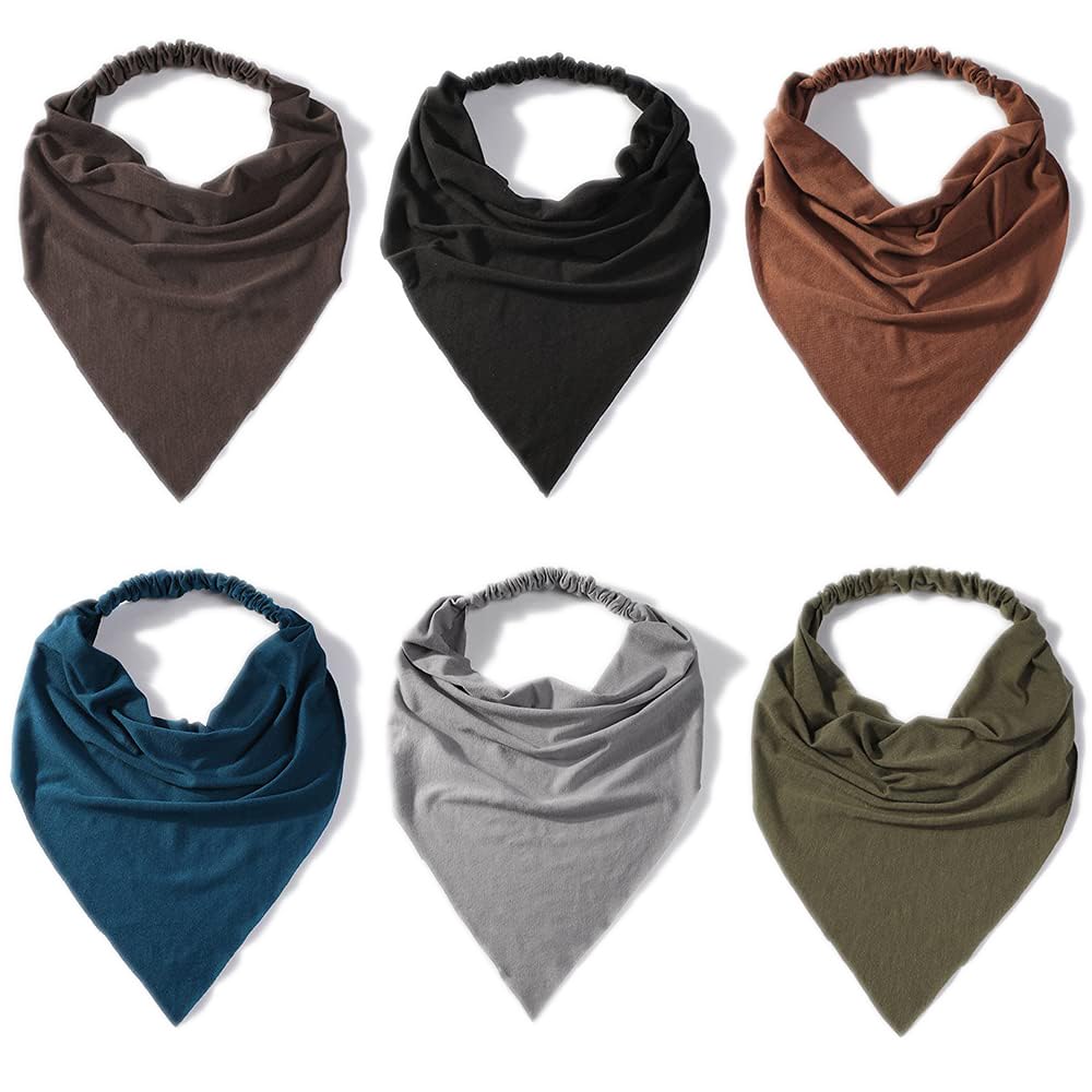 Vercret front view of six-pack headbands shows colors and convenience