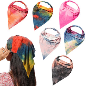 Vercret front packaging showing six colorful scarves and benefits of variety