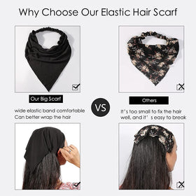 Vercret headband worn by model showing secure, stylish fit
