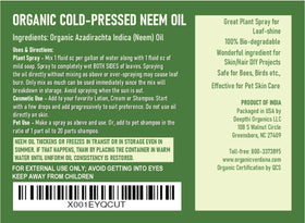 Verdana neem oil texture swatch highlighting unrefined finish for blending