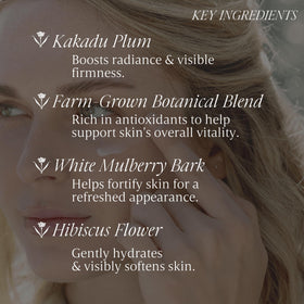 Verli eye cream on bathroom counter in lifestyle scene promoting daily use benefit