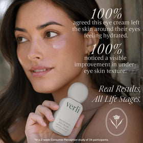 Verli open tube with creamy texture highlighting quick absorption benefit