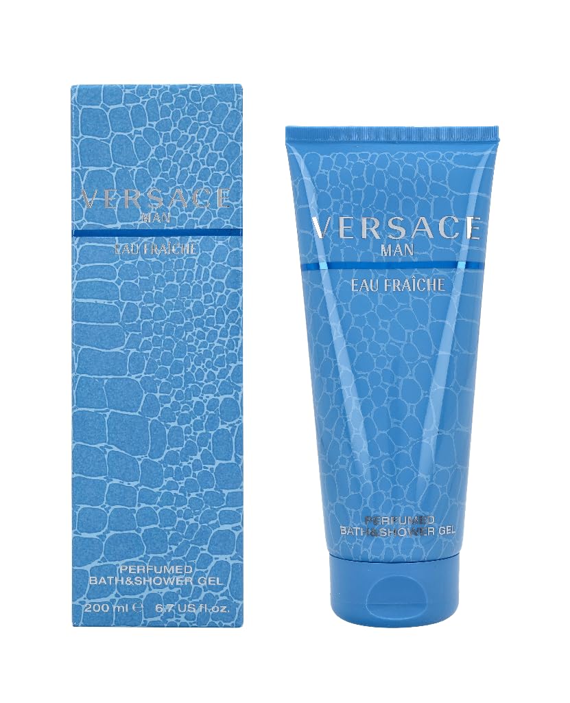 Versace Man front packaging showing bottle and label for premium clean scent